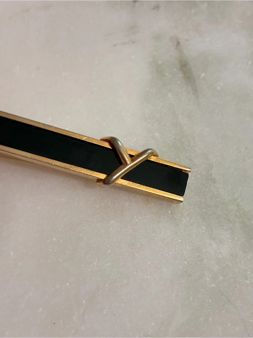 YSL Tie Clip Vintage